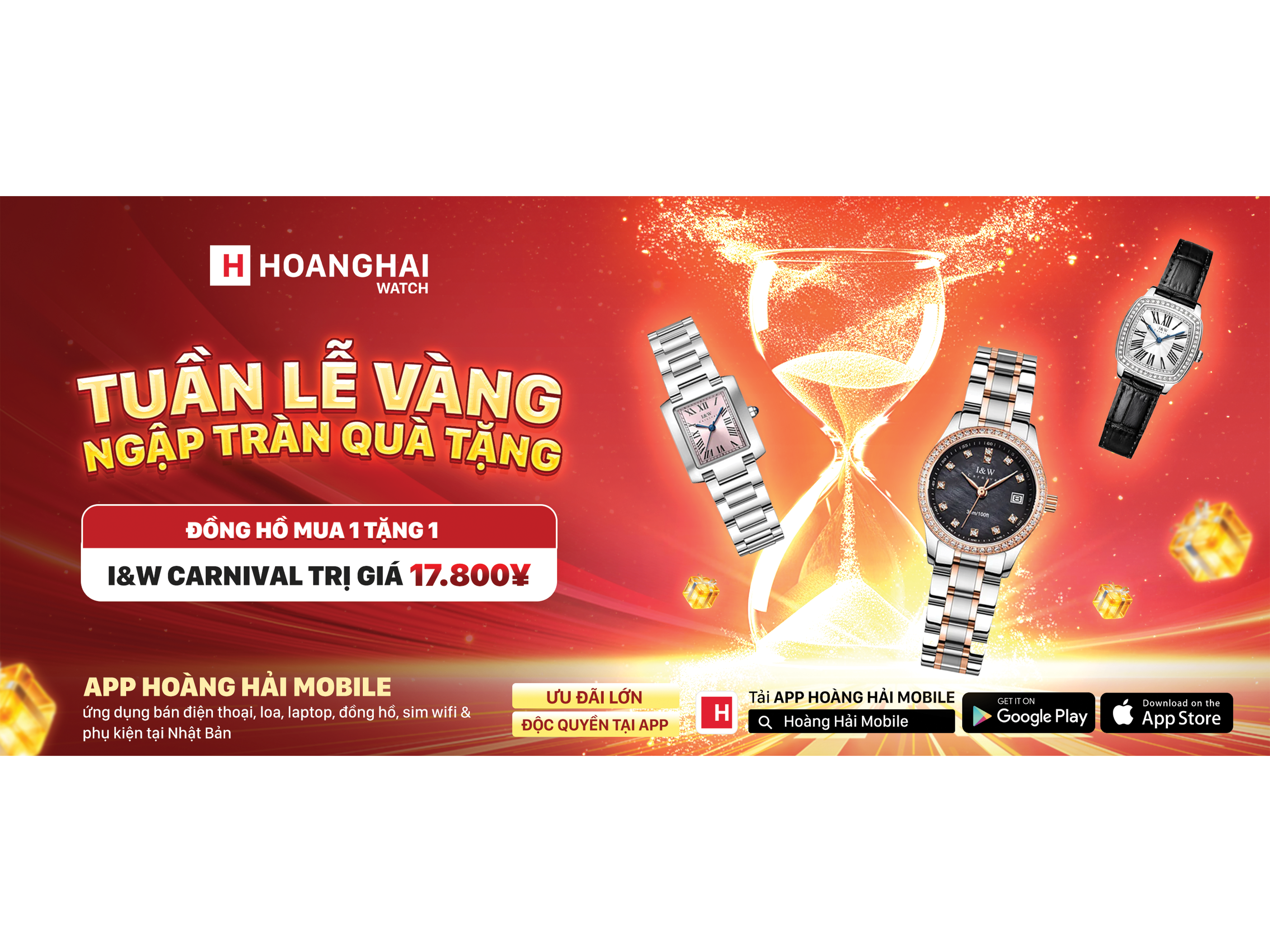 TUẦN LỄ VÀNG BÙNG NỔ - BỘ 3 KHUYẾN MÃI CỰC ĐỈNH, ƯU ĐÃI KHÔNG THỂ BỎ LỠ!