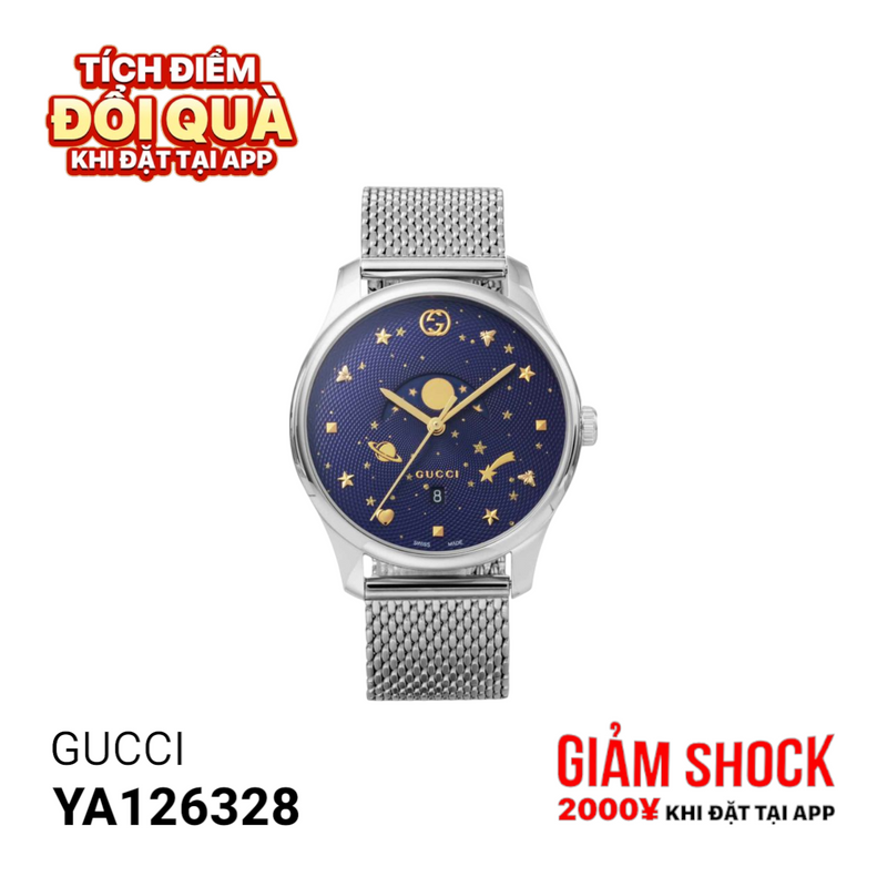 Đồng hồ pin GUCCI YA126328