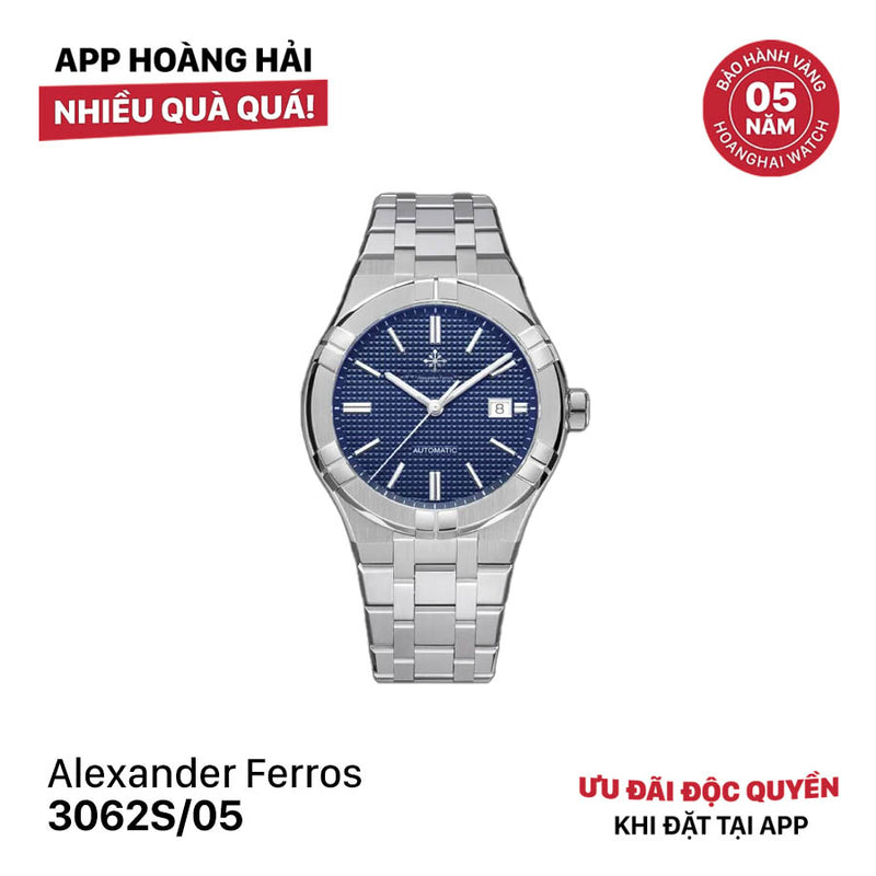 Đồng hồ cơ nam Alexander Ferros 3062 - Nhận đặt trước (20/10)