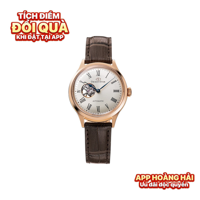 Đồng hồ cơ nữ Orient Star Classic Semi Skeleton RK-ND0003S (Bản nội địa)