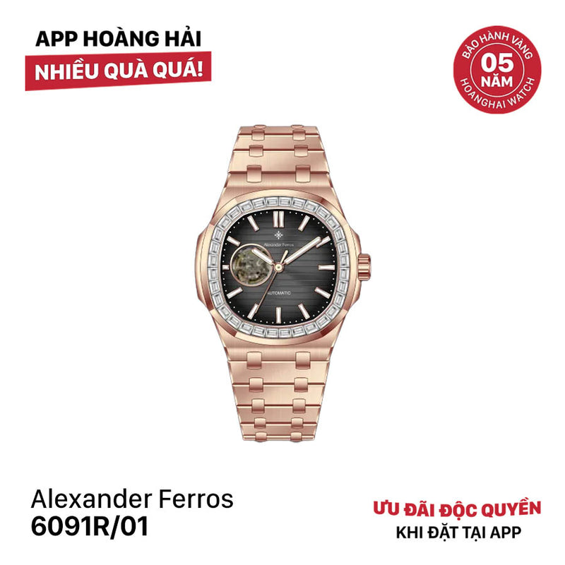 Đồng hồ cơ nam Alexander Ferros 6091R - Nhận đặt trước (20/10)