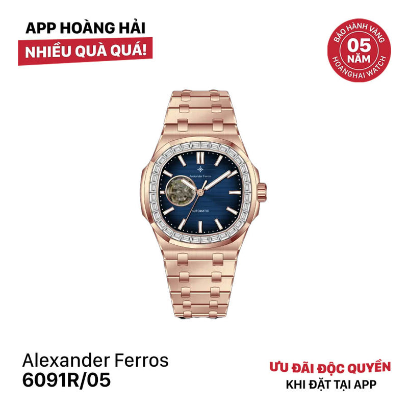 Đồng hồ cơ nam Alexander Ferros 6091R - Nhận đặt trước (20/10)