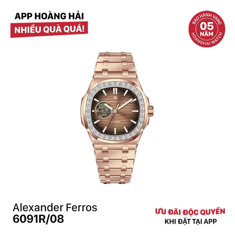 Đồng hồ cơ nam Alexander Ferros 6091R - Nhận đặt trước (20/10)