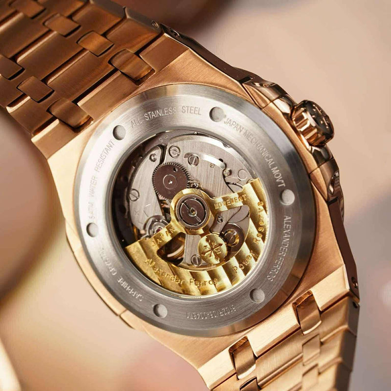 Đồng hồ cơ nam Alexander Ferros 6012 - Nhận đặt trước (20/10)