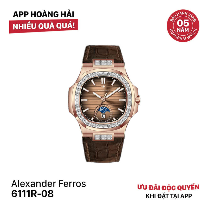 Đồng hồ cơ nam Alexander Ferros 6111R - Nhận đặt trước (20/10)