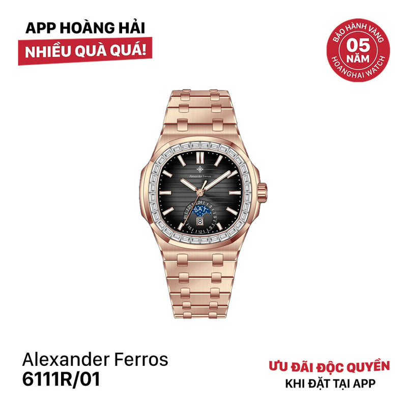 Đồng hồ cơ nam Alexander Ferros 6111R - Nhận đặt trước (20/10)