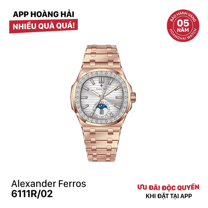 Đồng hồ cơ nam Alexander Ferros 6111R - Nhận đặt trước (20/10)