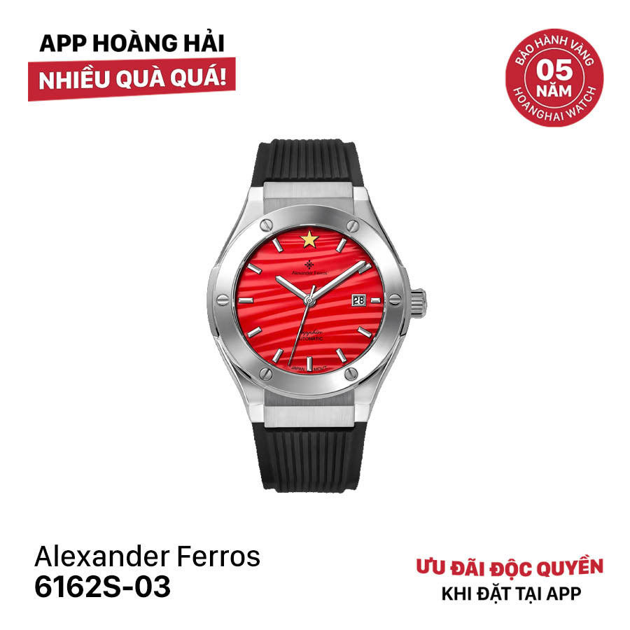 Đồng hồ cơ nam Alexander Ferros 6162S-DCS-03 - Sắp về hàng 30/11