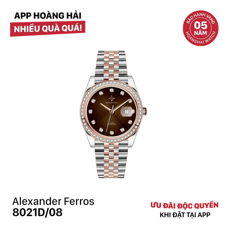 Đồng hồ cơ nam Alexander Ferros 8021D - Nhận đặt trước (20/10)
