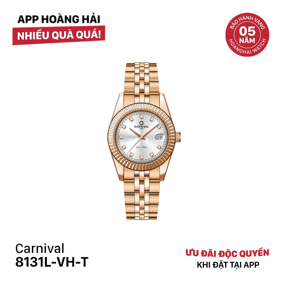 Đồng hồ pin nữ Carnival 8131L