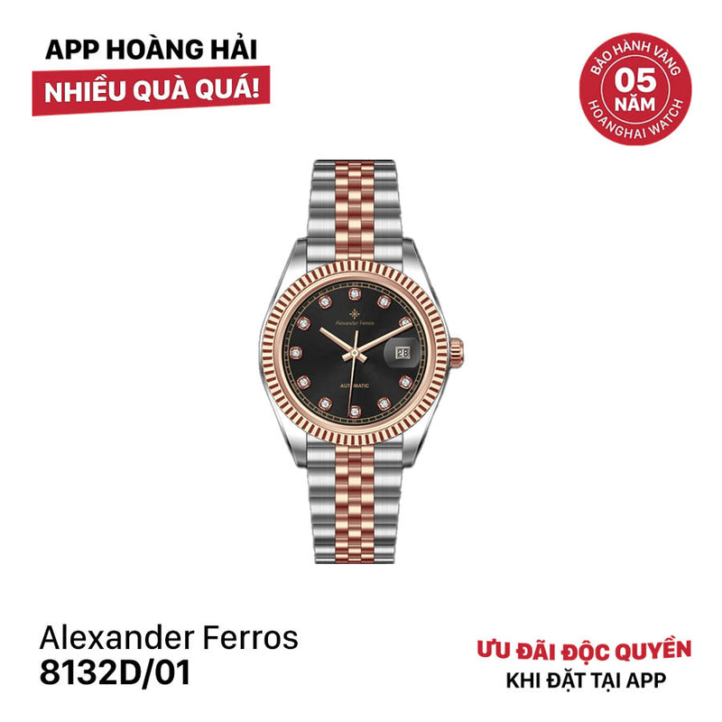 Đồng hồ cơ nam Alexander Ferros 8132 - Nhận đặt trước (20/10)