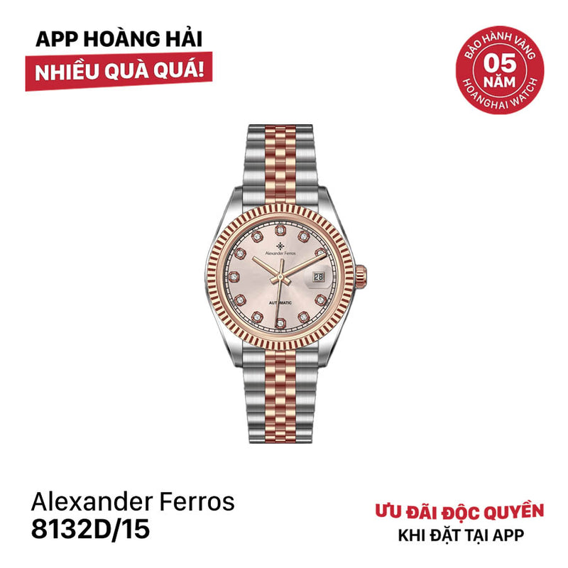 Đồng hồ cơ nam Alexander Ferros 8132 - Nhận đặt trước (20/10)