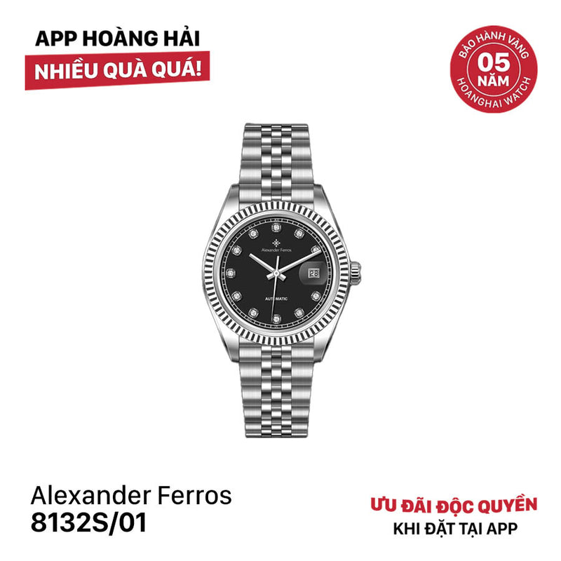 Đồng hồ cơ nam Alexander Ferros 8132 - Nhận đặt trước (20/10)