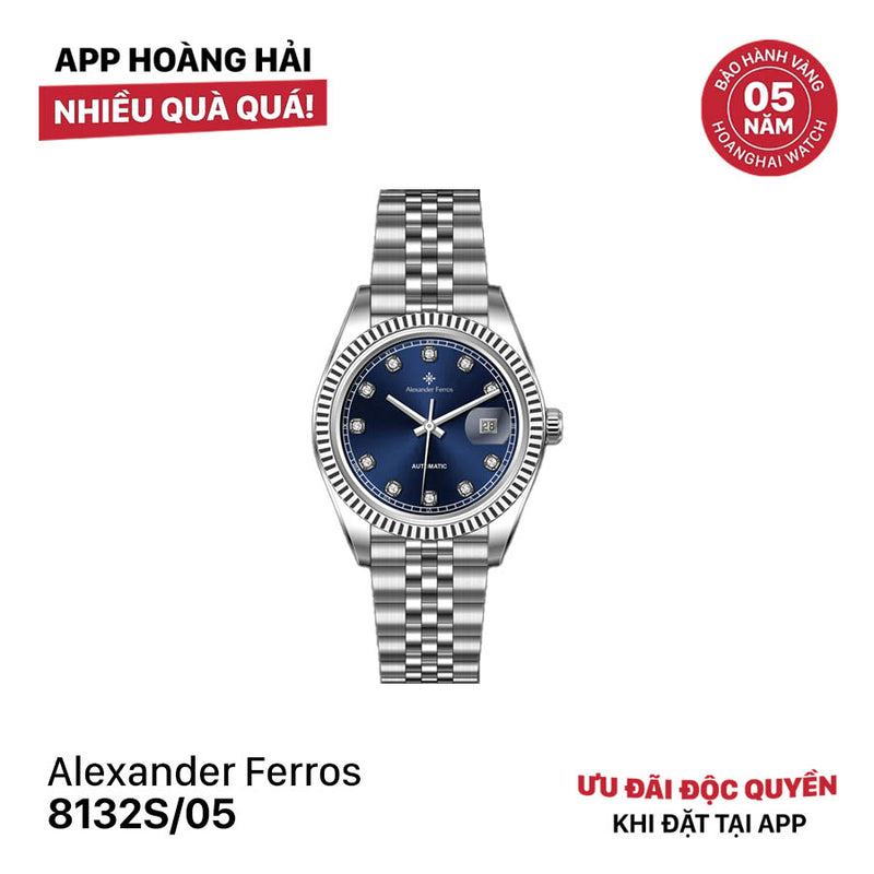 Đồng hồ cơ nam Alexander Ferros 8132 - Nhận đặt trước (20/10)