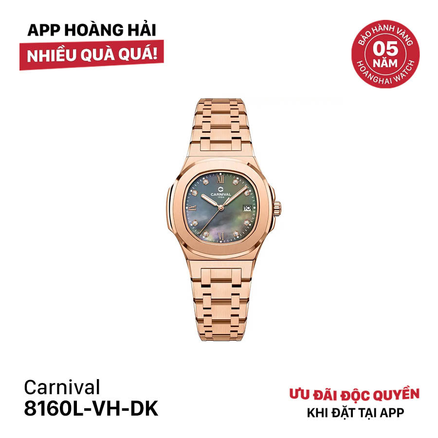 Đồng hồ pin nữ Carnival 8160L