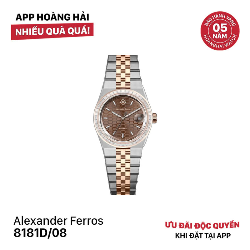 Đồng hồ cơ nam Alexander Ferros 8181  - Nhận đặt trước (20/10)