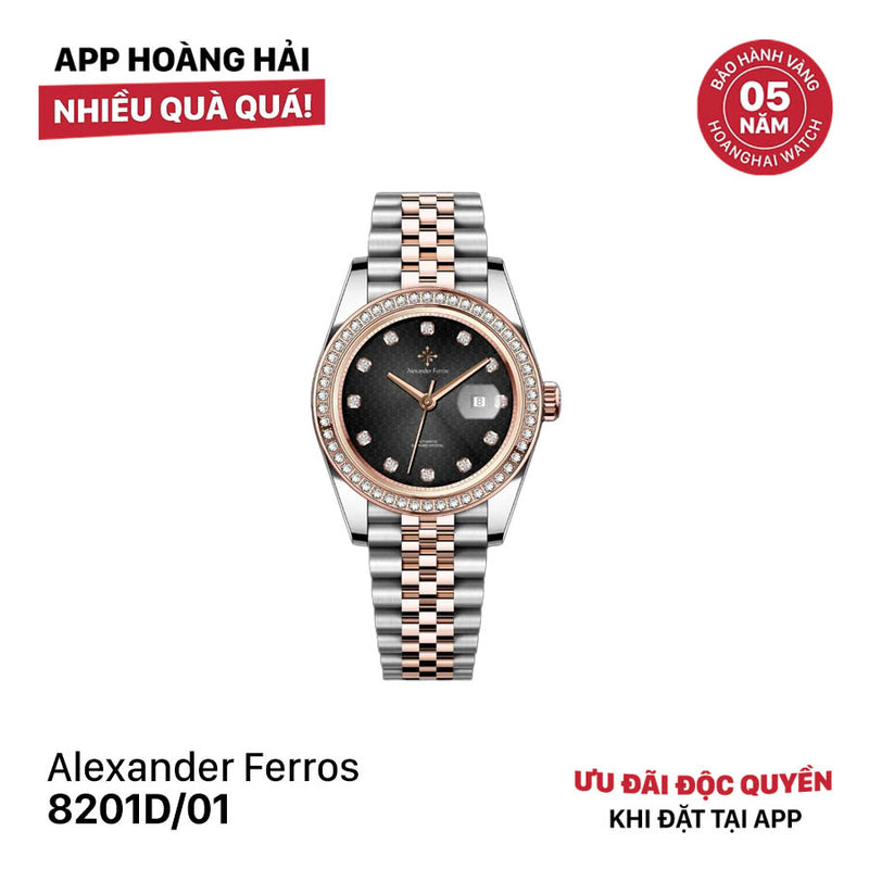 Đồng hồ cơ nữ Alexander Ferros 8201D - Nhận đặt trước (20/10)