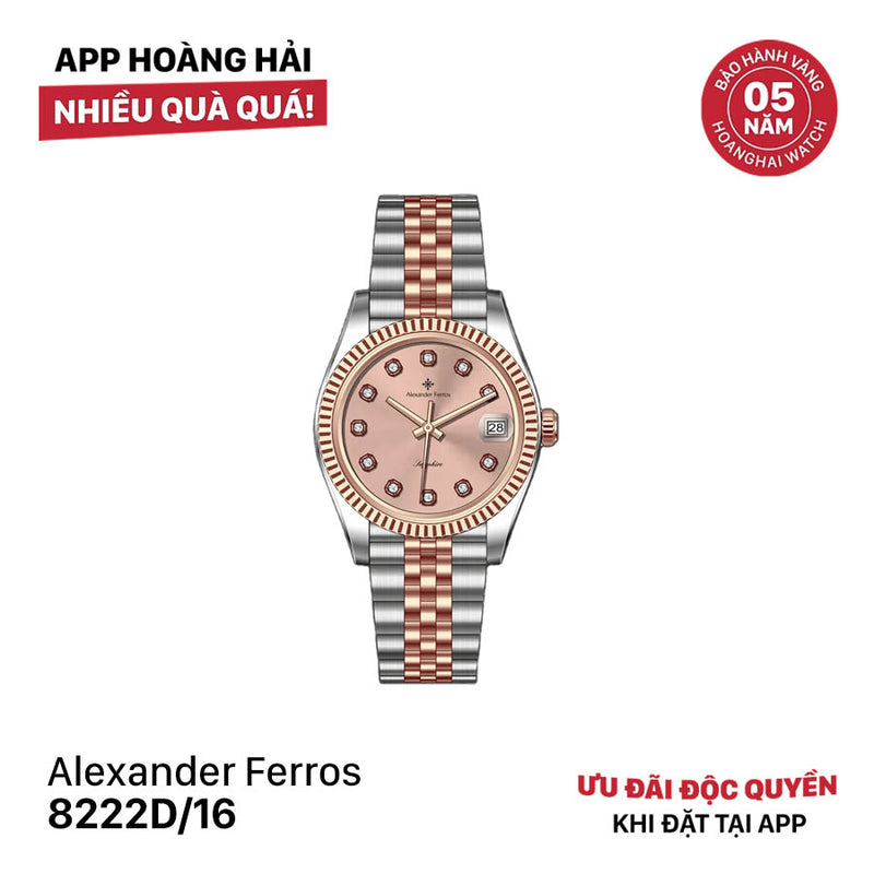 Đồng hồ pin nữ Alexander Ferros 8222 - Nhận đặt trước (20/10)