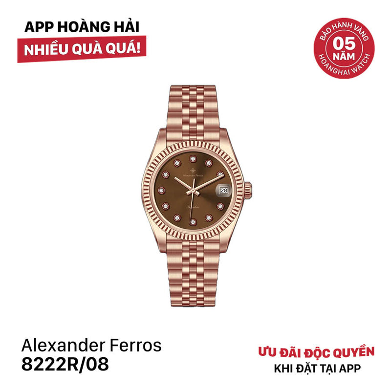Đồng hồ pin nữ Alexander Ferros 8222 - Nhận đặt trước (20/10)