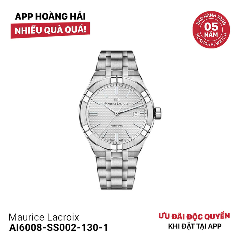 Đồng hồ cơ Maurice Lacroix Aikon AI6008-SS002-130-1