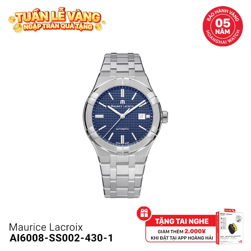Đồng hồ cơ Maurice Lacroix AI6008-SS002-430-1 - Nhận Order 7-10 ngày