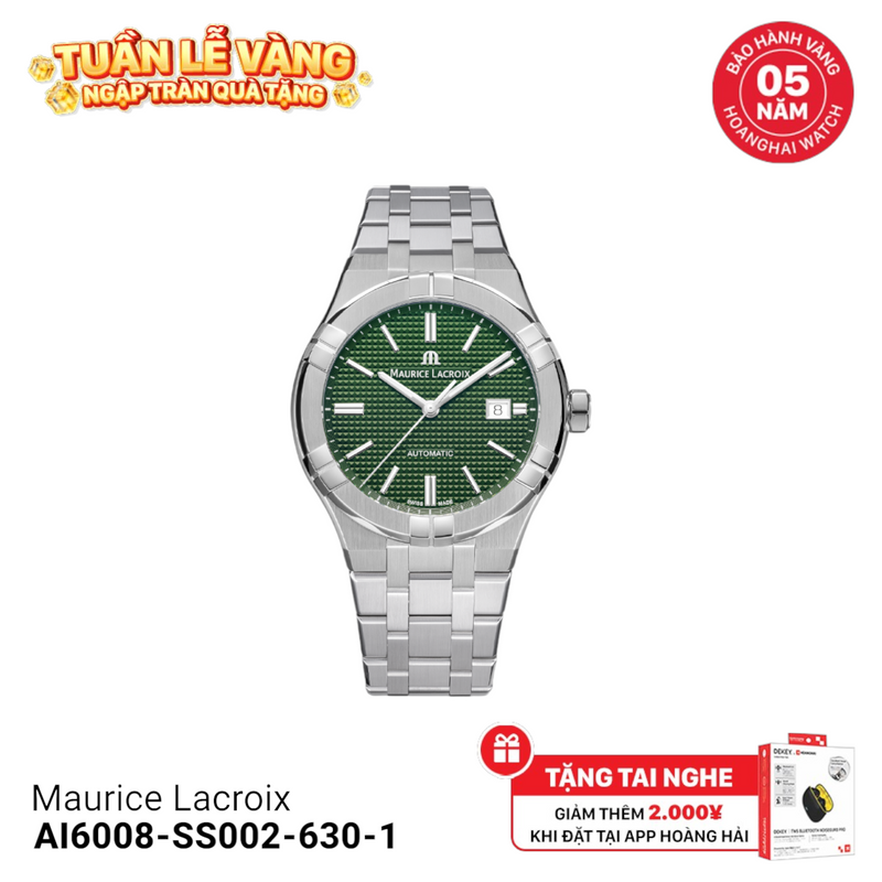 Đồng hồ cơ Maurice Lacroix AI6008-SS002-630-1 - Nhận Order 7-10 ngày