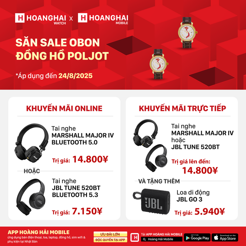 Đồng hồ cơ Nga POLJOT 4056257H bản thiết kế về Bác Hồ