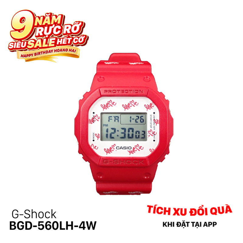 Đồng hồ pin G-Shock Presents Lover’s Collection BGD-560LH-4W