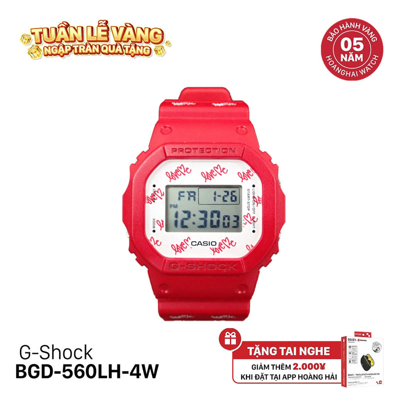 Đồng hồ pin G-Shock Presents Lover’s Collection BGD-560LH-4W