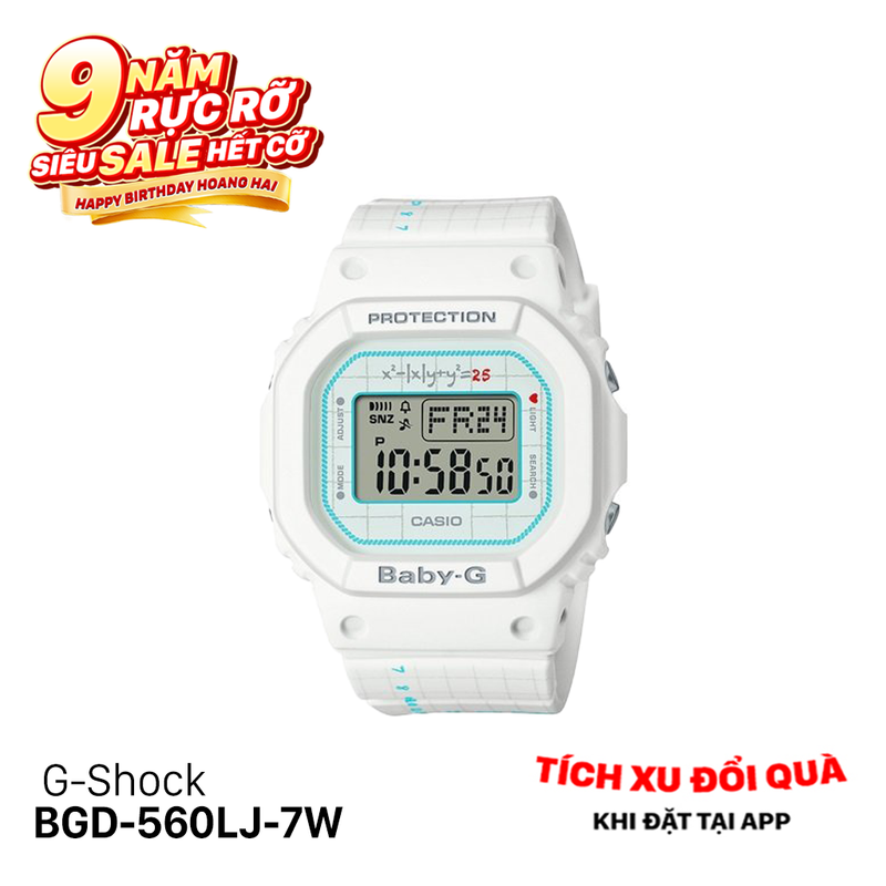 Đồng hồ pin G-Shock Presents Lover’s Collection BGD-560LJ-7W