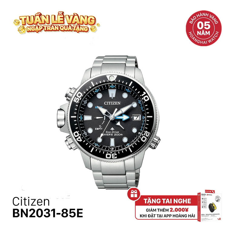 Đồng hồ năng lượng mặt trời Citizen Eco-Drive BN2031-85E (Hàng trưng bày)