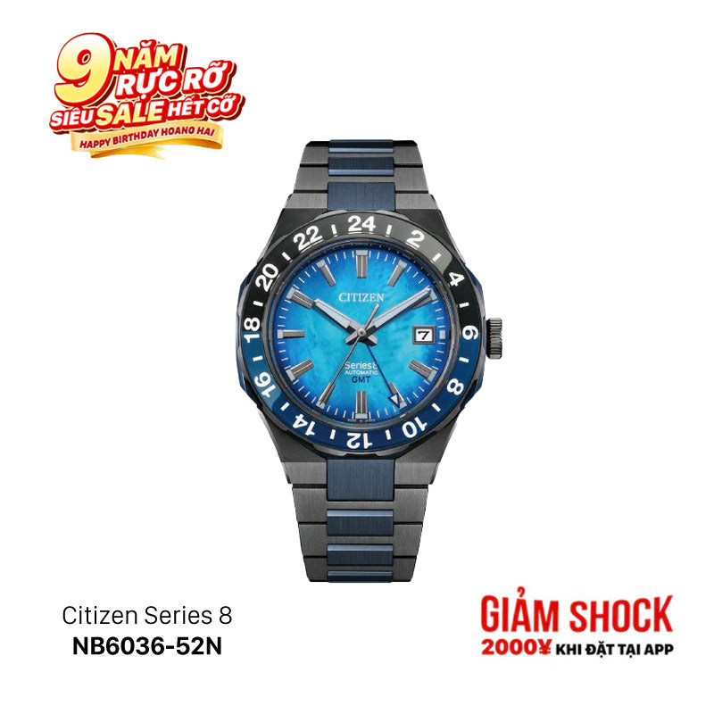 Đồng hồ cơ Citizen Series 8 NB6036-52N (Nhận order)