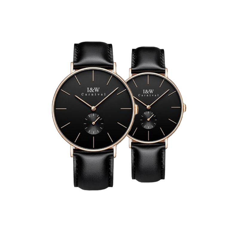Đồng hồ pin đôi I&W Carnival IW848