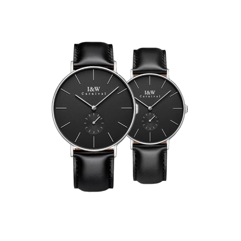Đồng hồ pin đôi I&W Carnival IW848