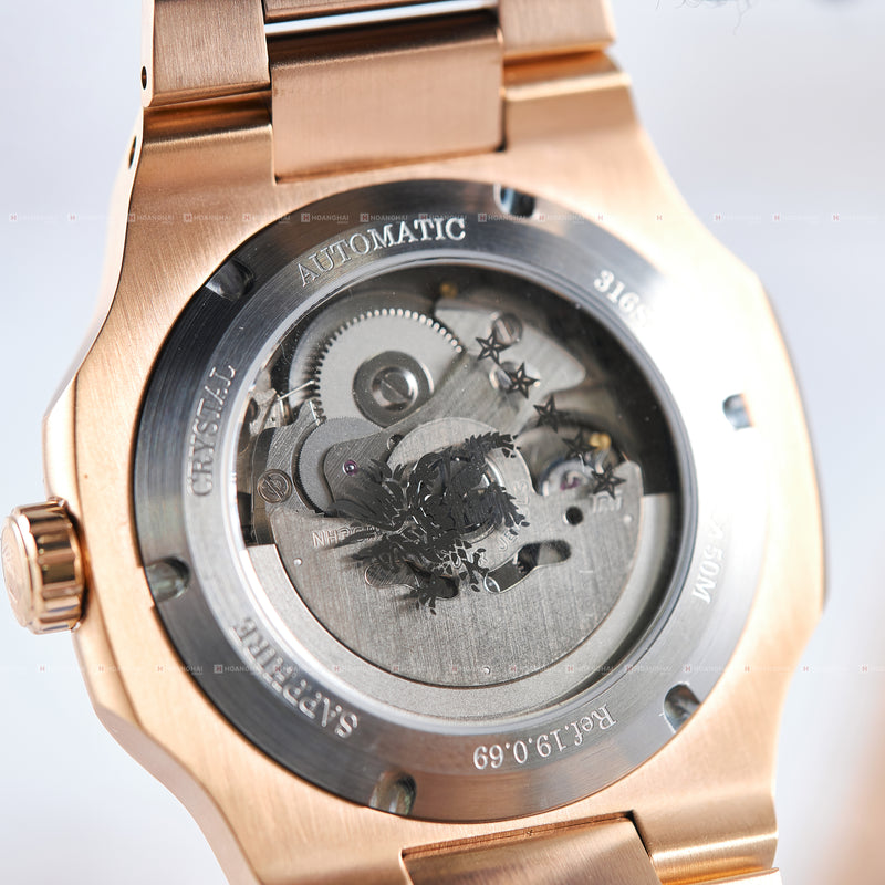 Đồng hồ cơ Lobinni LB19069AG-DT-1
