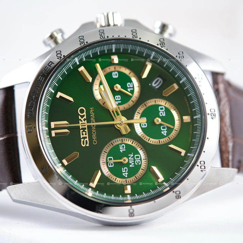 Đồng hồ pin Seiko Chronograph SBTR017