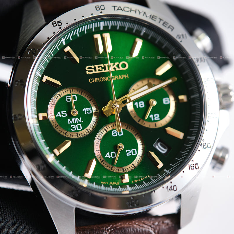 Đồng hồ pin Seiko Chronograph SBTR017