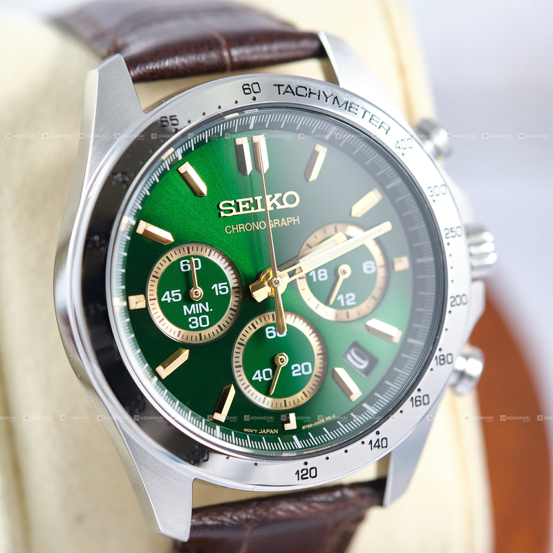 Đồng hồ pin Seiko Chronograph SBTR017