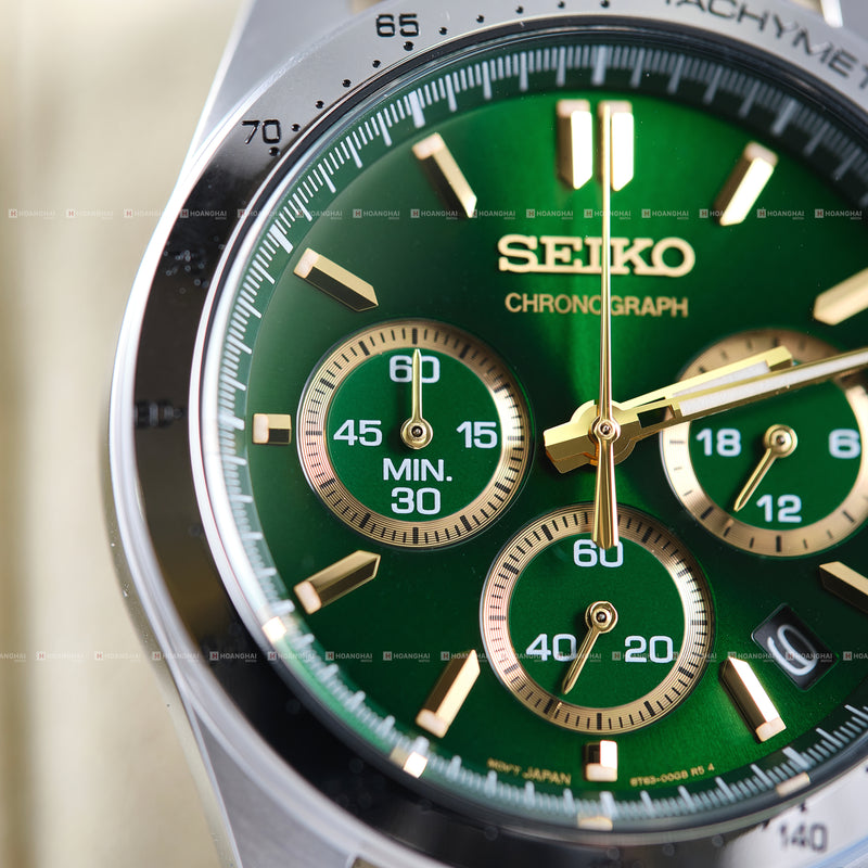 Đồng hồ pin Seiko Chronograph SBTR017