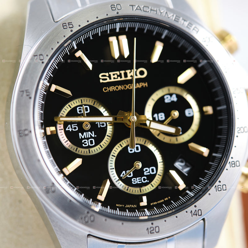 Đồng hồ pin Seiko Chronograph SBTR015