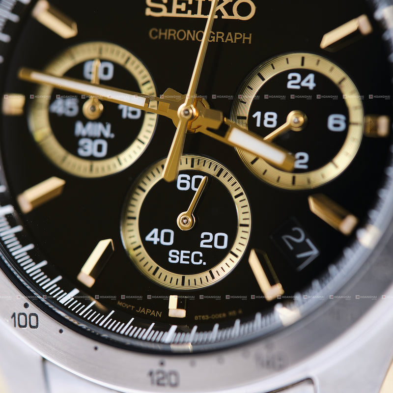 Đồng hồ pin Seiko Chronograph SBTR015