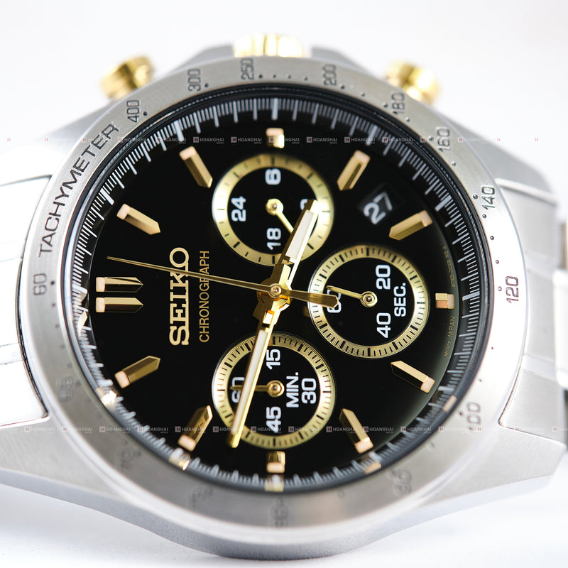 Đồng hồ pin Seiko Chronograph SBTR015