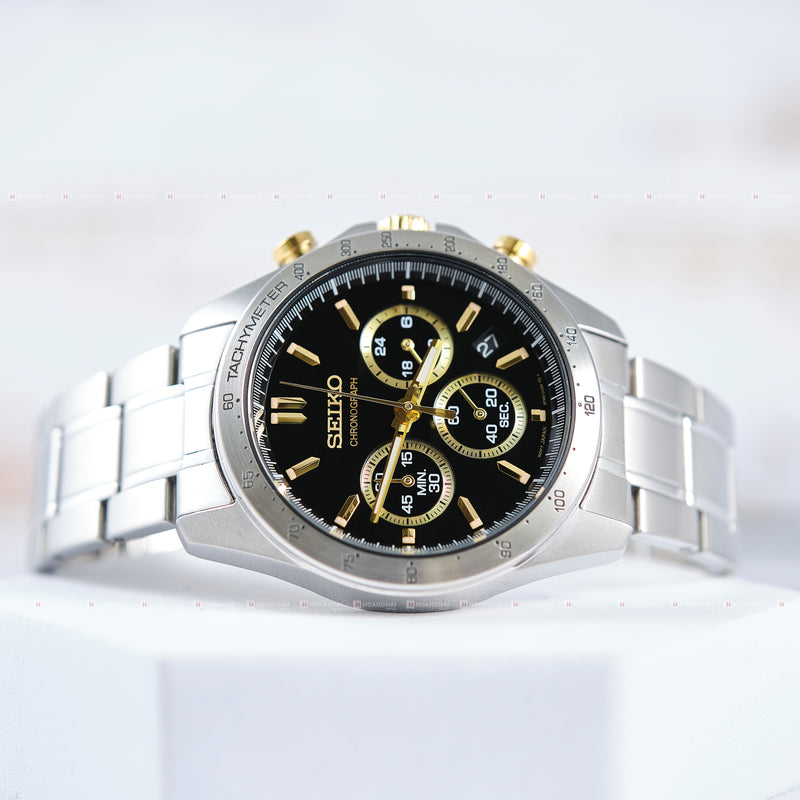 Đồng hồ pin Seiko Chronograph SBTR015