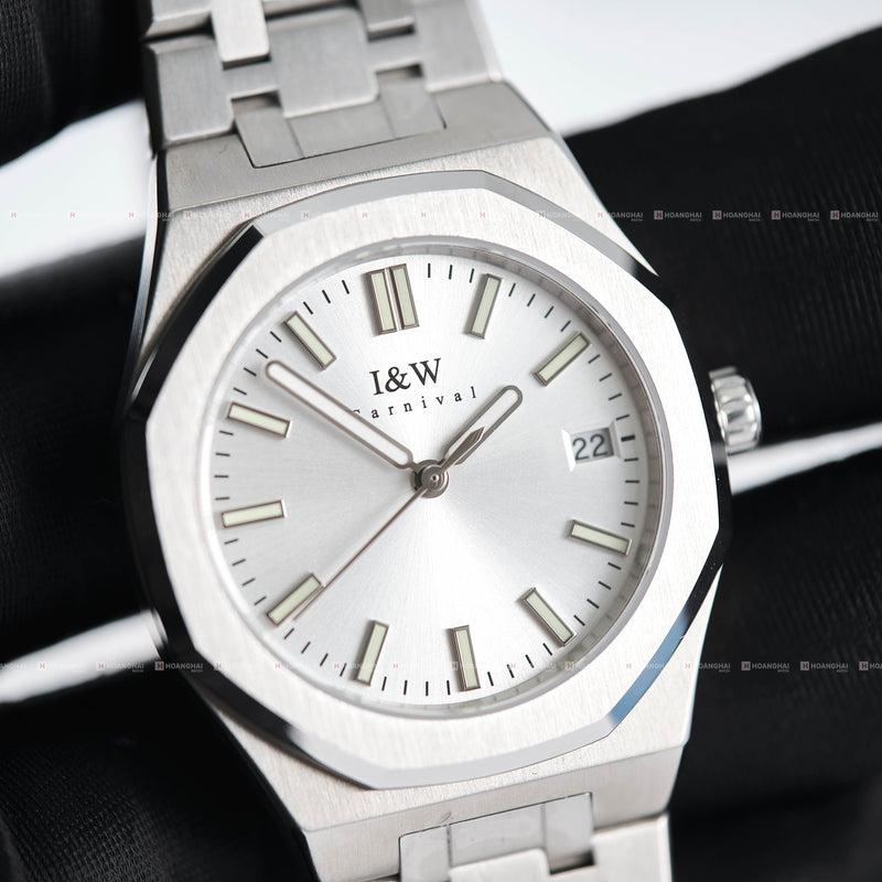 Đồng hồ pin nữ I&W Carnival IW55793L-DT-1