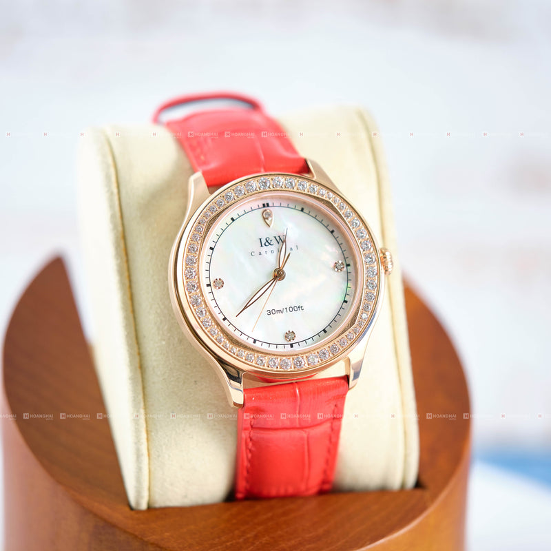 Đồng hồ Pin nữ I&W Carnival IW593L-DD-1