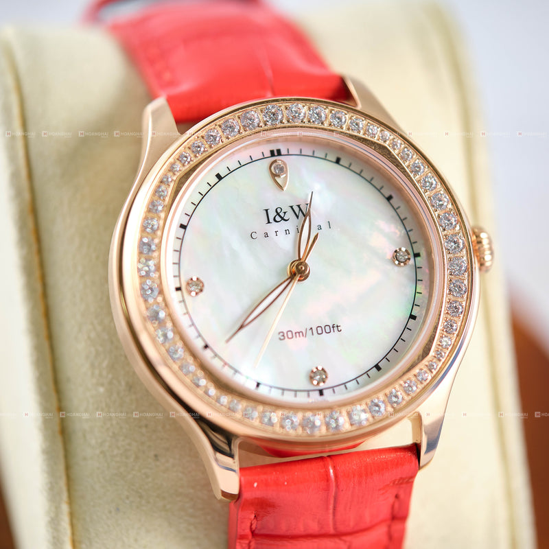 Đồng hồ Pin nữ I&W Carnival IW593L-DD-1