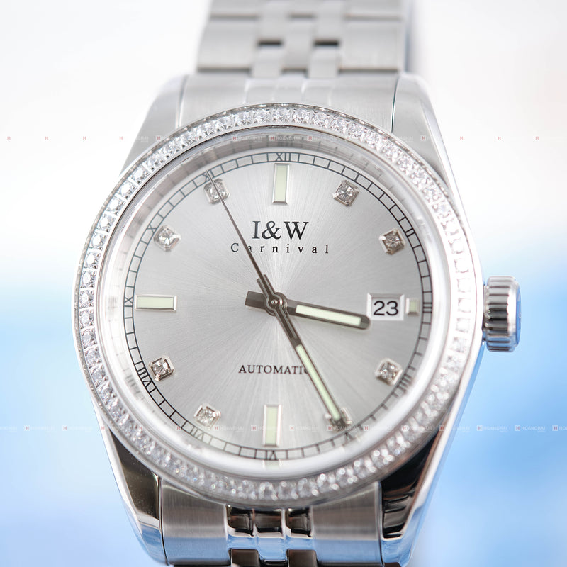 Đồng hồ cơ I&W Carnival IW786GD-DT-8