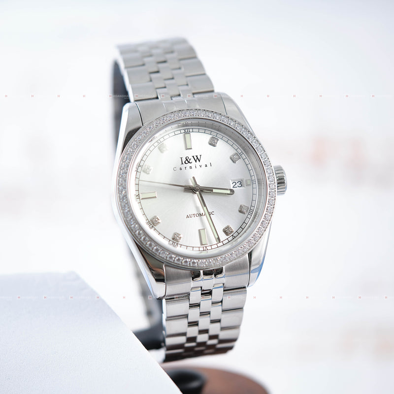 Đồng hồ cơ I&W Carnival IW786GD-DT-8