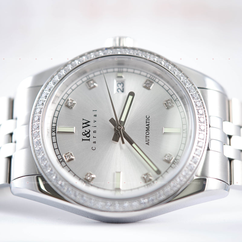 Đồng hồ cơ I&W Carnival IW786GD-DT-8