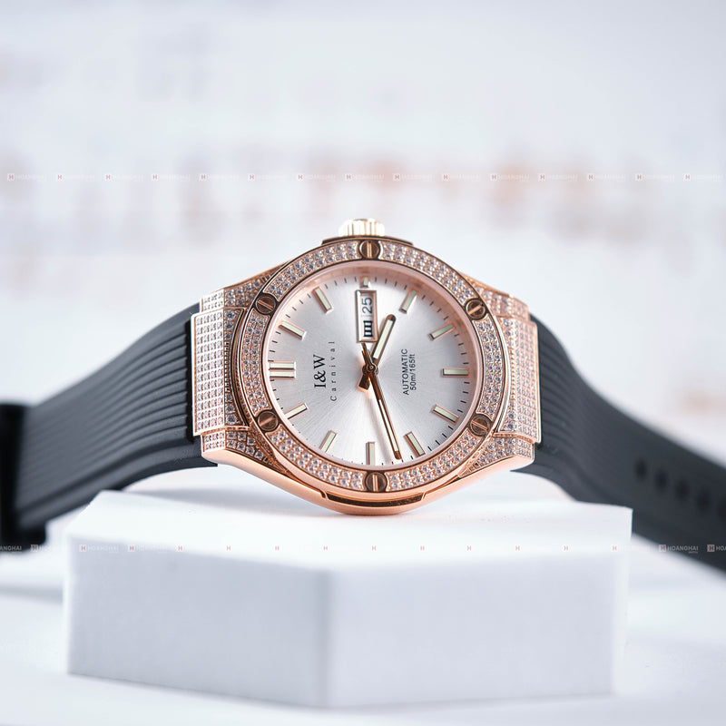 Đồng hồ cơ I&W Carnival IW55851GD-DS-43 - Hàng trưng bày